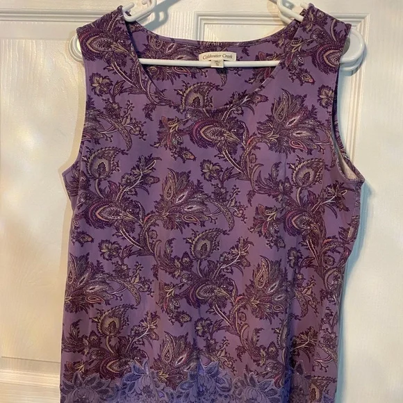 Coldwater Creek sleeveless tank top - Picture 5 of 6